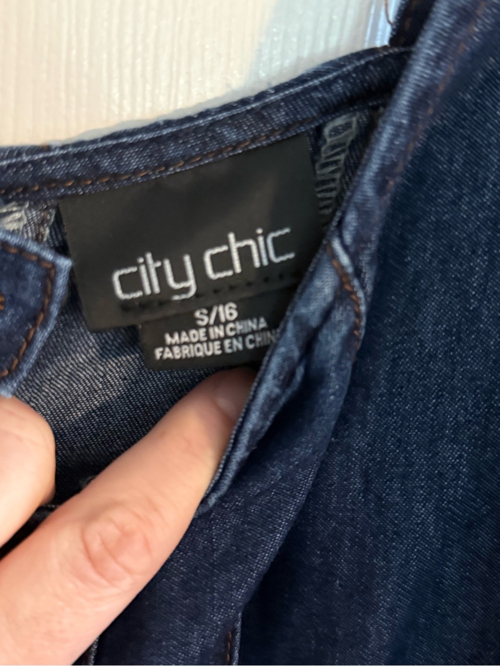 City Chic Dark Indigo Denim Jeans